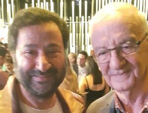 Metin Yıldırım “Baldız” Filminin Galasında Atilla Dorsay ile Buluştu