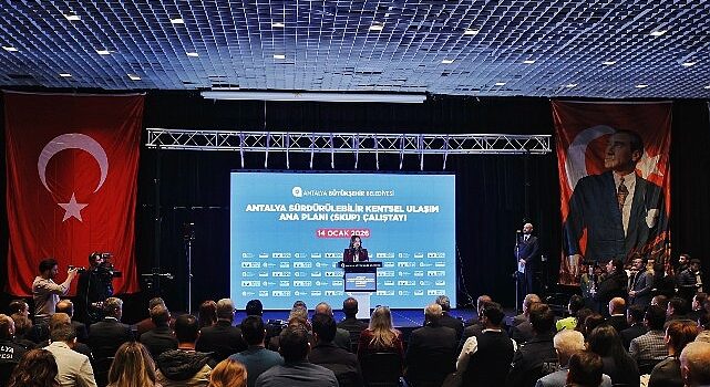 2040 Sürdürülebilir Kentsel Ulaşım Ana Planı Tematik Çalıştayı düzenlendi