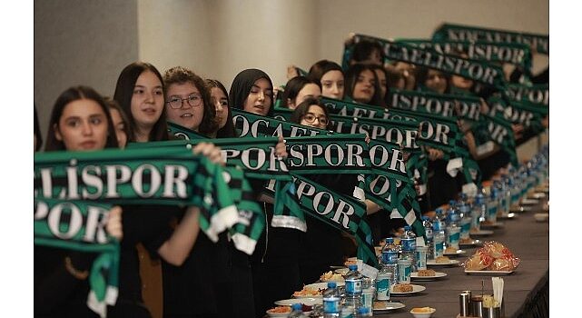 Büyükakın ve öğrencilerin Kocaelispor dolu akşamı!
