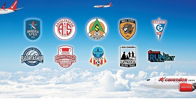 Corendon Airlines, Türkiye’de ve Avrupa’da çoklu sponsorluk iletişimi yaklaşımıyla spora güç vermeye devam ediyor
